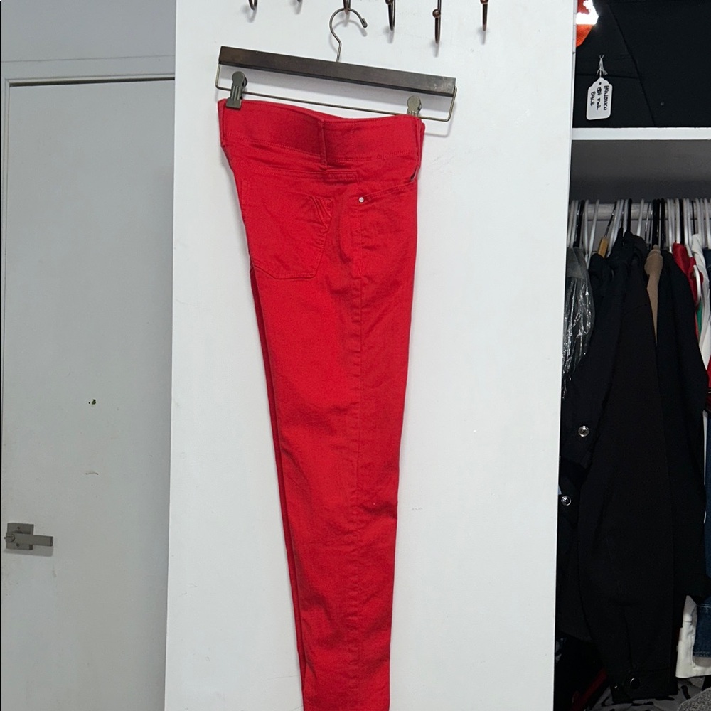 Apt. 9 Women's Red Skinny Jeans - Picture 4 of 14